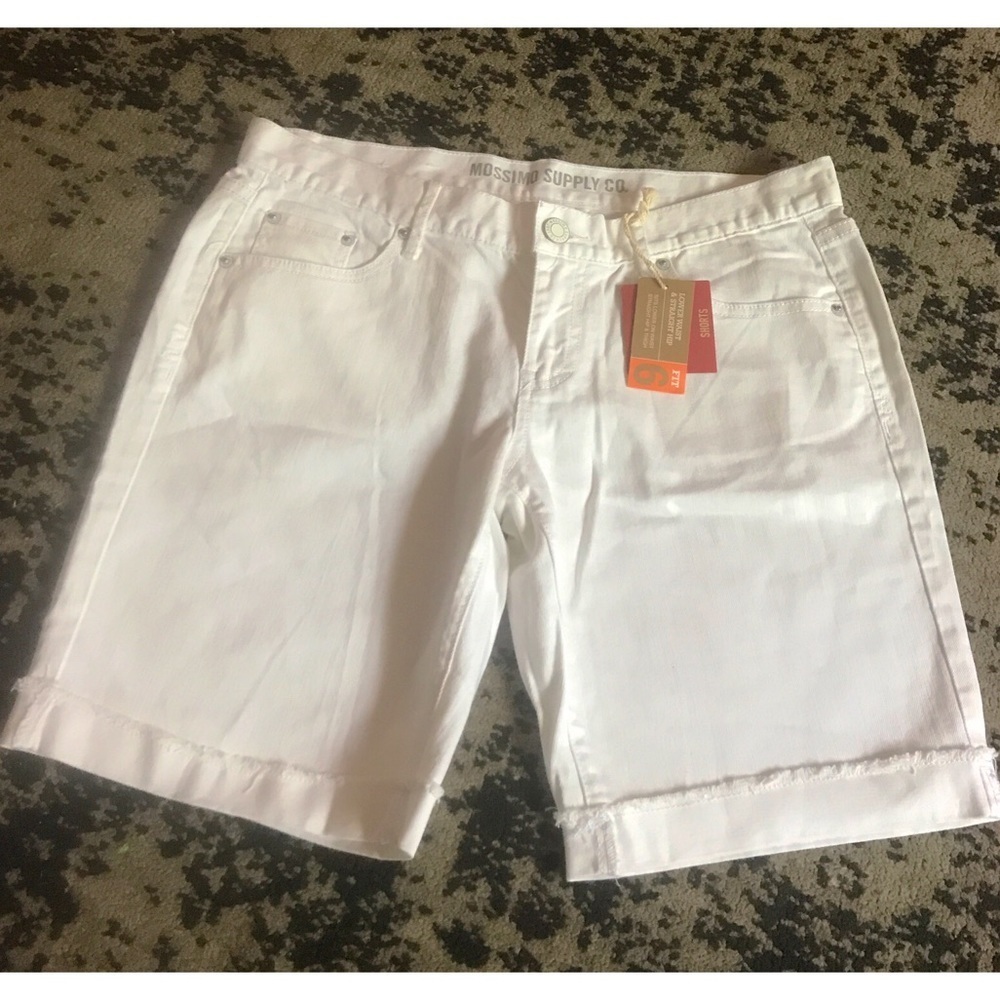 Cuffed Hem Shorts